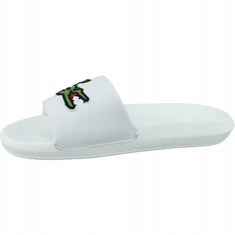 Lacoste Croco Slide 319 738CMA0073082 alb 1