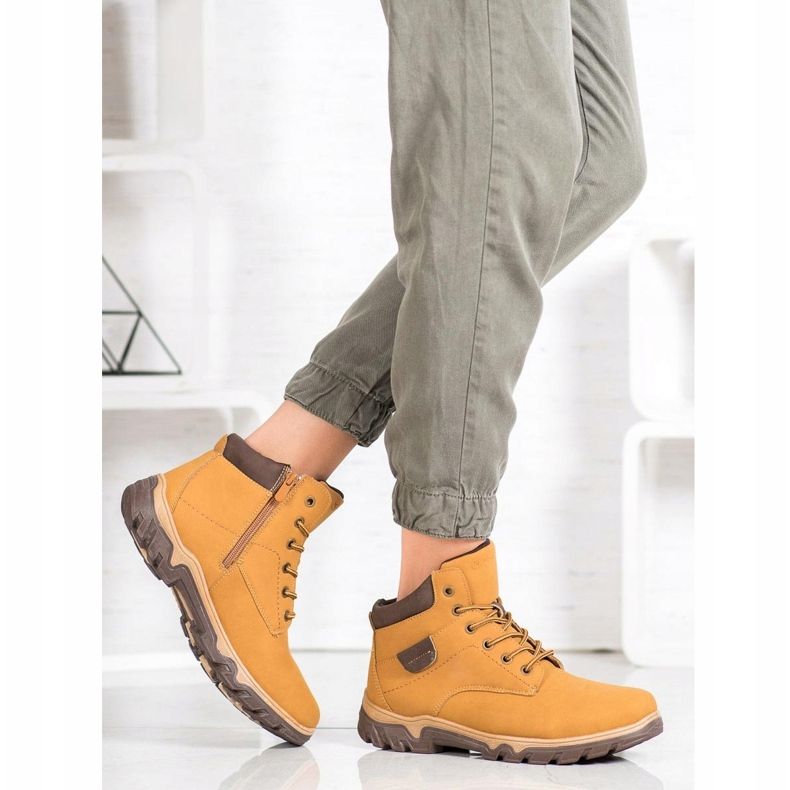 Pantofi cu dantelă MCKEYLOR maro 2