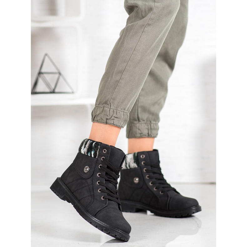 Trappers MCKEYLOR la ​​modă negru 2