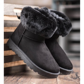 SHELOVET Mukluki Cu Blana negru 2