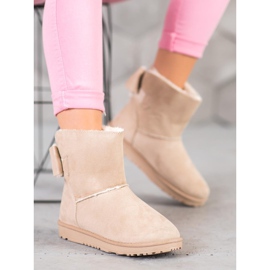 SHELOVET Mukluki bej cu arc 2