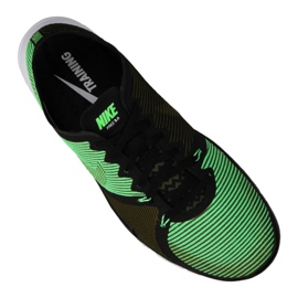 Pantof de antrenament Nike Free Trainer 3.0 V4 M 749361-033 negru verde 1 Pantof de antrenament Nike Free Trainer 3.0 V4 M 749361-033 negru verde 1