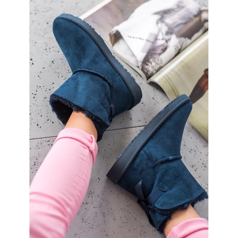 Haver Mukluki confortabil albastru 2