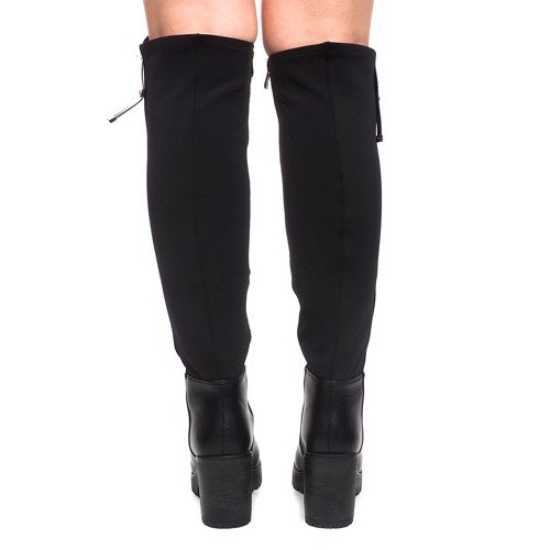 Ghete pe toc ES8515 Negru 1