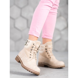 SDS Capcane textile cu piele de oaie bej 2 SDS Capcane textile cu piele de oaie bej 2