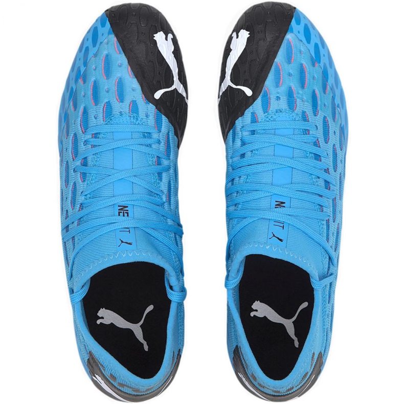 Ghete de fotbal Puma Future 5.2 Netfit Fg Evo M 105984 01 albastru albastru 1