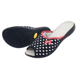 Pantofi de damă Befado pu 254D099 alb albastru marin 5