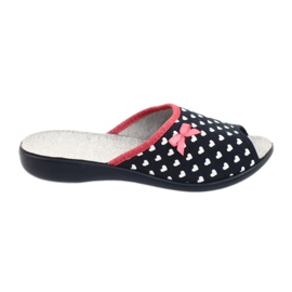 Pantofi de damă Befado pu 254D099 alb albastru marin 1