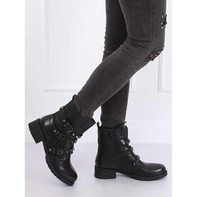 Cizme militare negre Z195 Negre negru 2