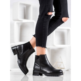 Bestelle Muncitori clasici pe platformă negru 1