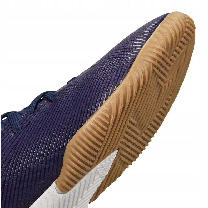 Pantofi Adidas Nemeziz Messi 19.3 In Jr EF1815 albastru marin violet 2