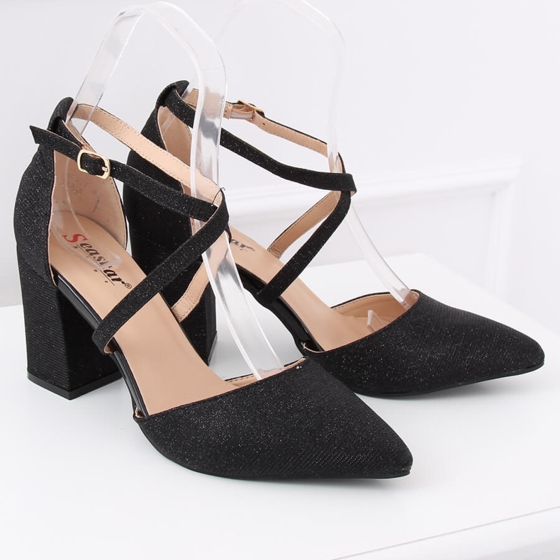 Pompe pe stâlpul negru NC951 Negru 1