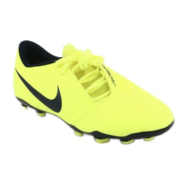 Pantofi de fotbal Nike Phantom Venom Club Fg Jr AO0396-717 galben 1