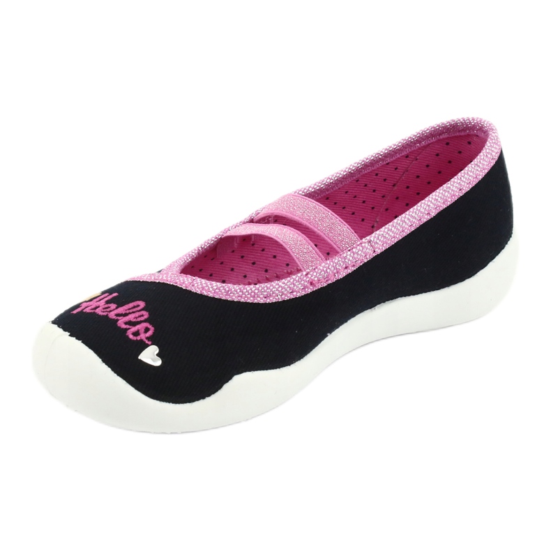 Încălțăminte pentru copii Befado 116X255 albastru marin roz 2