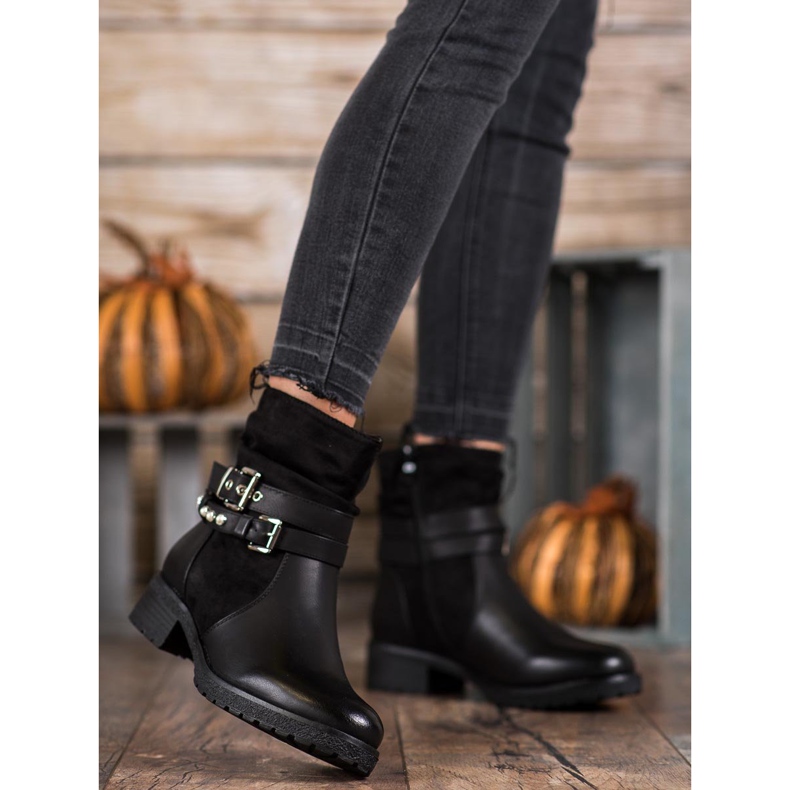 Super Mode Muncitori Cu Perle negru 1