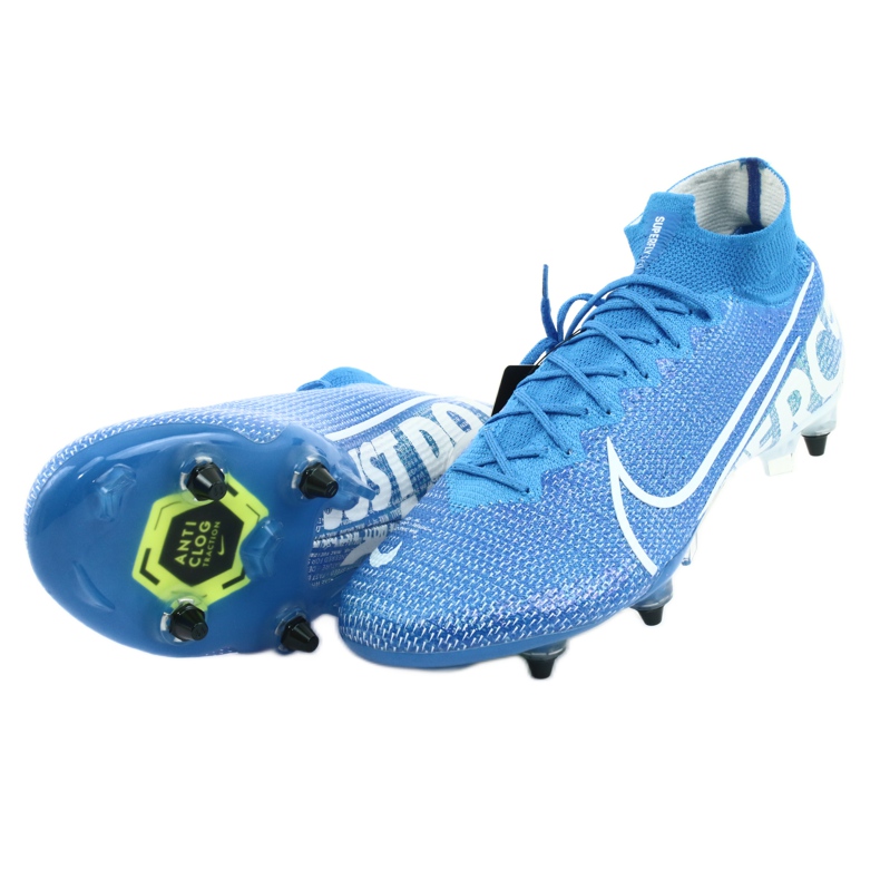 Pantofi de fotbal Nike Mercurial Superfly 7 Elite SG-Pro Ac M AT7894-414 albastru 5