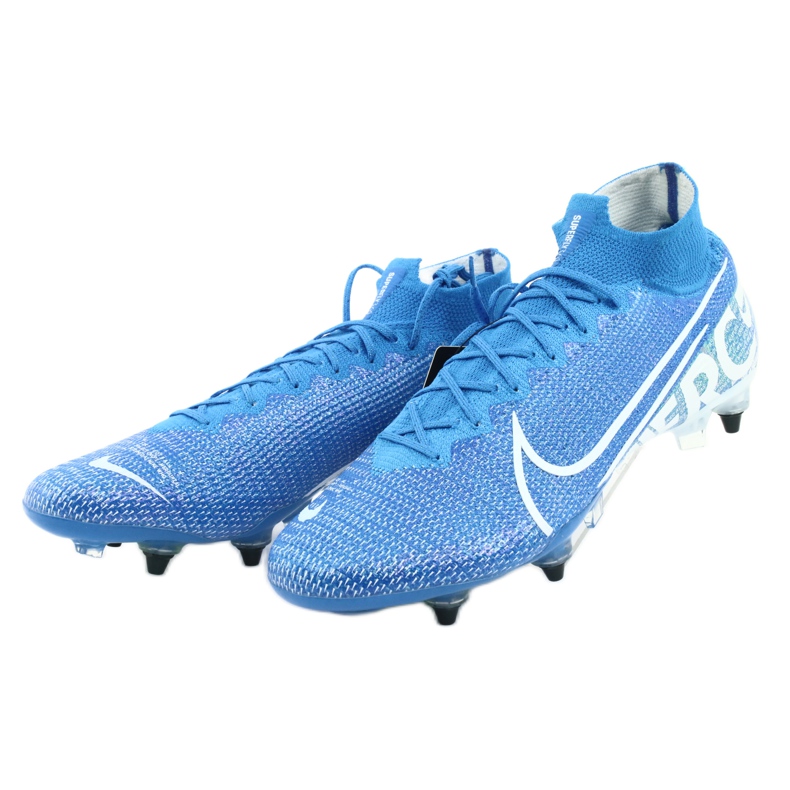 Pantofi de fotbal Nike Mercurial Superfly 7 Elite SG-Pro Ac M AT7894-414 albastru 3