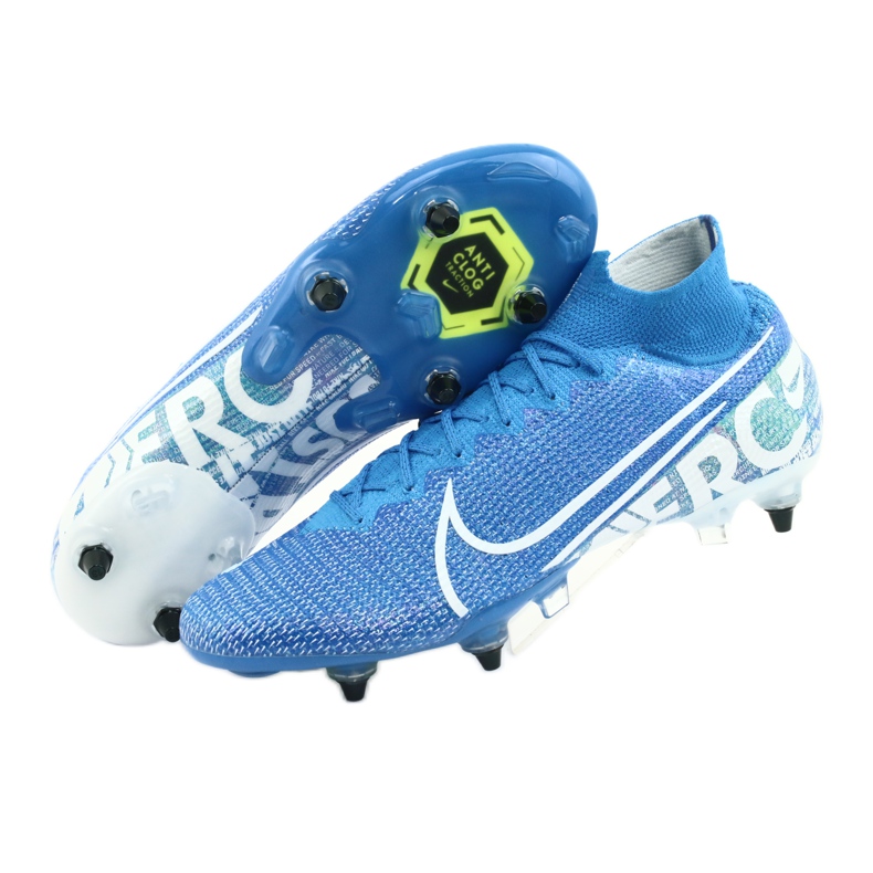 Pantofi de fotbal Nike Mercurial Superfly 7 Elite SG-Pro Ac M AT7894-414 albastru 6
