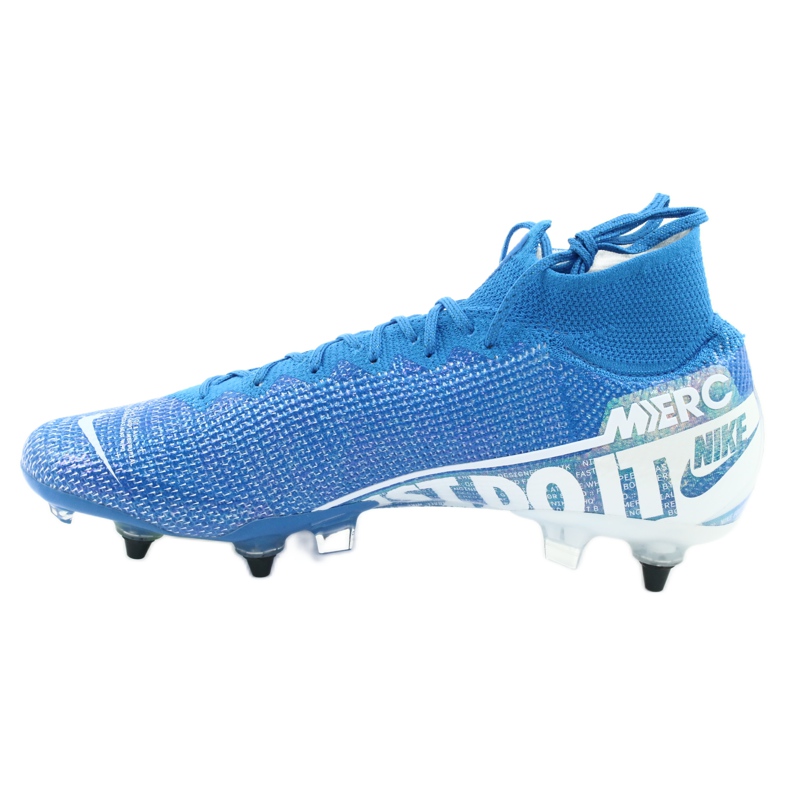 Pantofi de fotbal Nike Mercurial Superfly 7 Elite SG-Pro Ac M AT7894-414 albastru 2