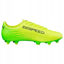 Ghete de fotbal Puma Evo Speed ​​17.4 Fg M 104017 01 multicolor galben 2