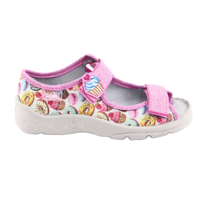 Pantofi pentru copii Befado 969X142 roz multicolor 1
