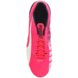 Ghete de fotbal Puma Evo Speed 3.3 Fg M 103014 03 roz roz 1 Ghete de fotbal Puma Evo Speed 3.3 Fg M 103014 03 roz roz 1