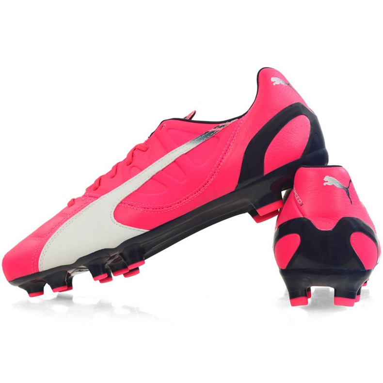 Ghete de fotbal Puma Evo Speed 3.3 Fg M 103014 03 roz roz 2 Ghete de fotbal Puma Evo Speed 3.3 Fg M 103014 03 roz roz 2