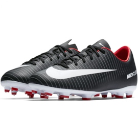 Pantofi de fotbal Nike Mercurial Vapor Xi Fg Jr 831945-002 negru negru 2