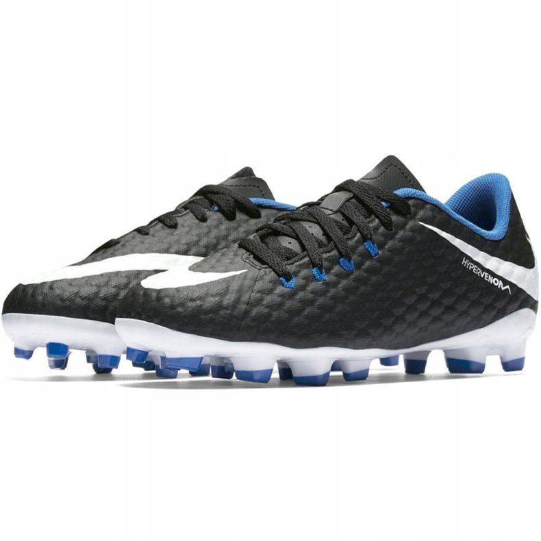 Nike Hypervenom Phelon Iii Fg Jr 852595-002 negru negru 2