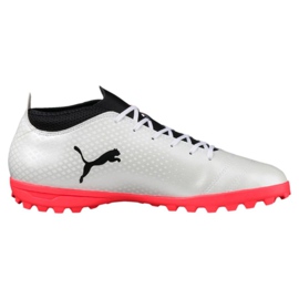 Ghete de fotbal Puma One 17.4 Tt M 104078 01 alb alb 2
