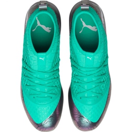Ghete de fotbal Puma Future 2.3 Netfit Fg Ag Color Shift M 104832 01 verde verde 1
