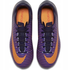 Pantofi de fotbal Nike Mercurial Vapor Xi Fg Jr 831945-585 violet violet 1