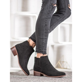 SDS Cizme alunecoase negru 1