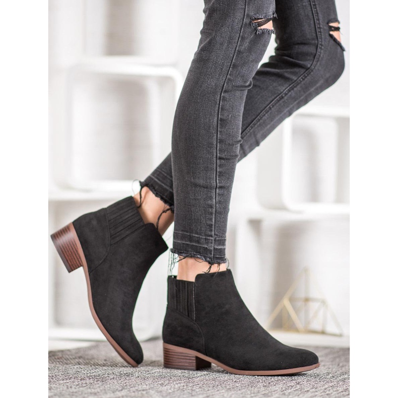 SDS Cizme alunecoase negru 1