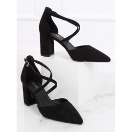 Pompe pe stâlpul negru LE069P Negru 4