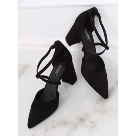 Pompe pe stâlpul negru LE069P Negru 2