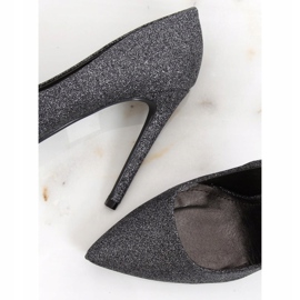 Pinii din brocart de grafit NF-58P Pewter negru multicolor 1