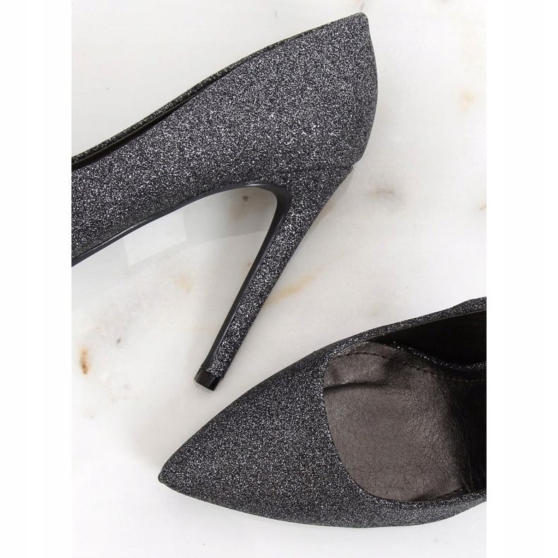 Pinii din brocart de grafit NF-58P Pewter negru multicolor 1 Pinii din brocart de grafit NF-58P Pewter negru multicolor 1