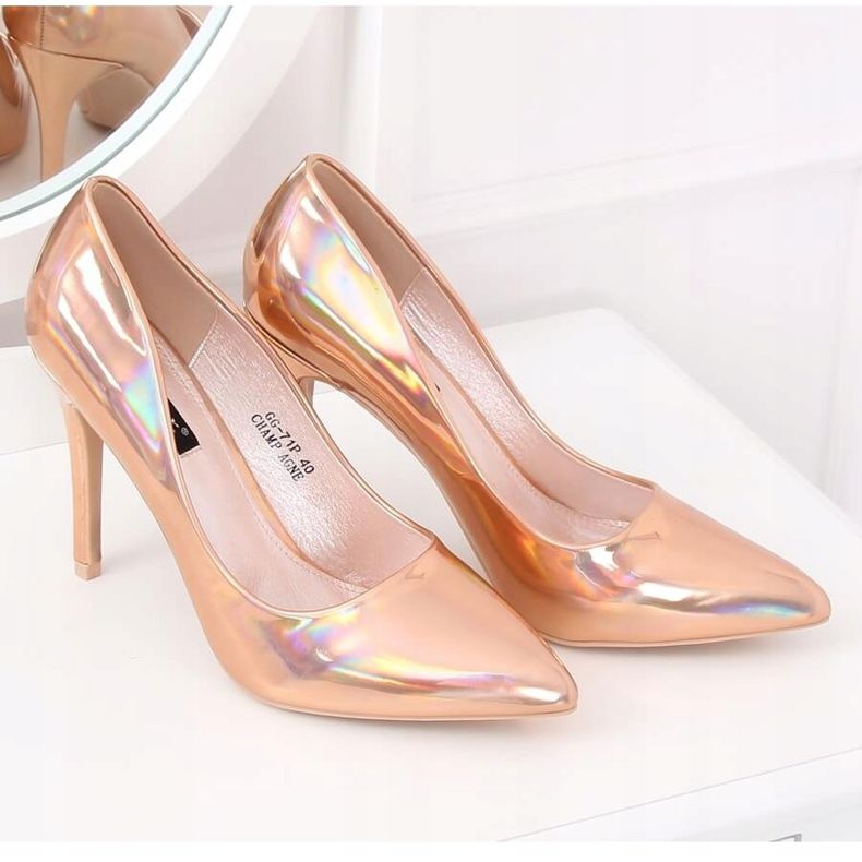 Știfturi metalice pentru șampanie GG-71P Șampanie roz 2