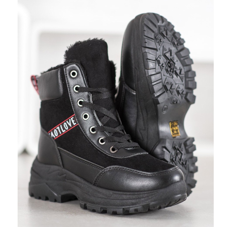 Haver Adidași calzi negru 1