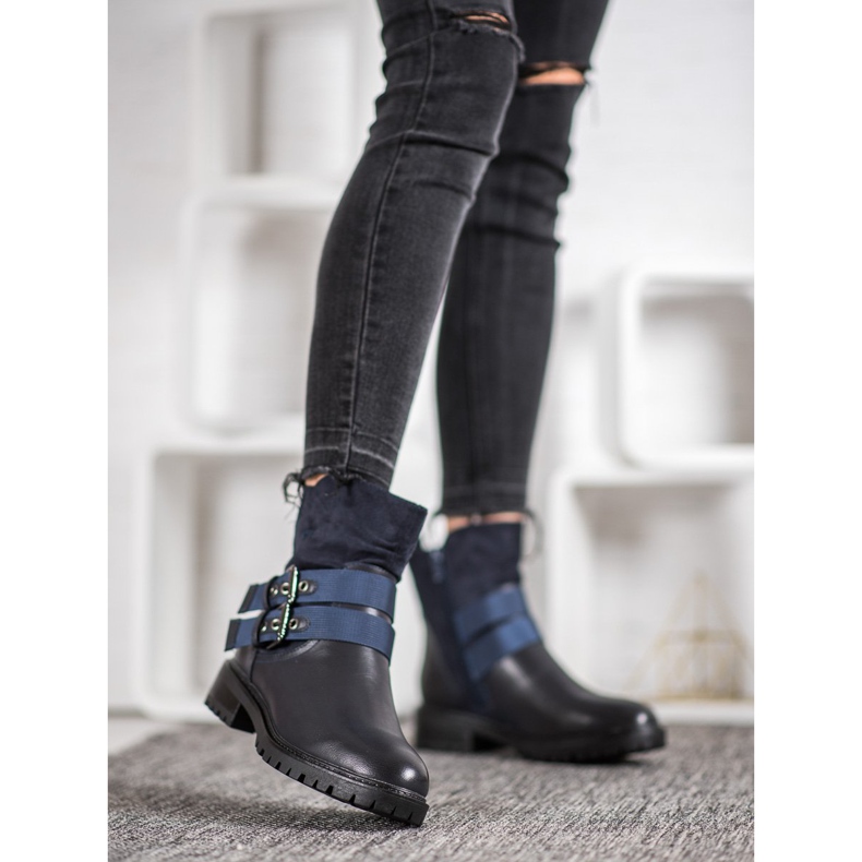 Erynn Muncitori cu cataramă albastru marin albastru 1