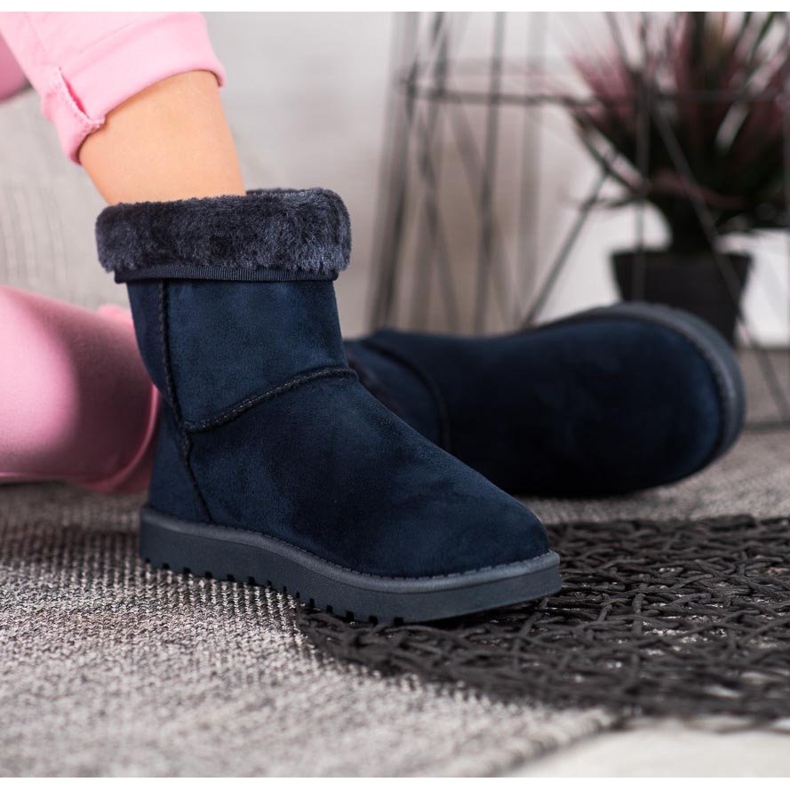 SHELOVET Mukluki albastru 1