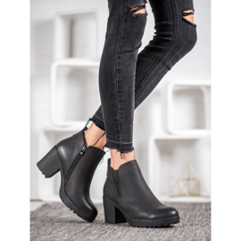 J. Star Cizme cu toc înalt negru 2 J. Star Cizme cu toc înalt negru 2