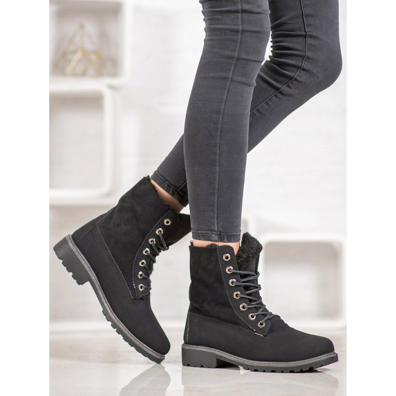 SHELOVET Trappers negri negru 2 SHELOVET Trappers negri negru 2