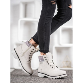 SHELOVET Trappers Cu fermoar gri 1