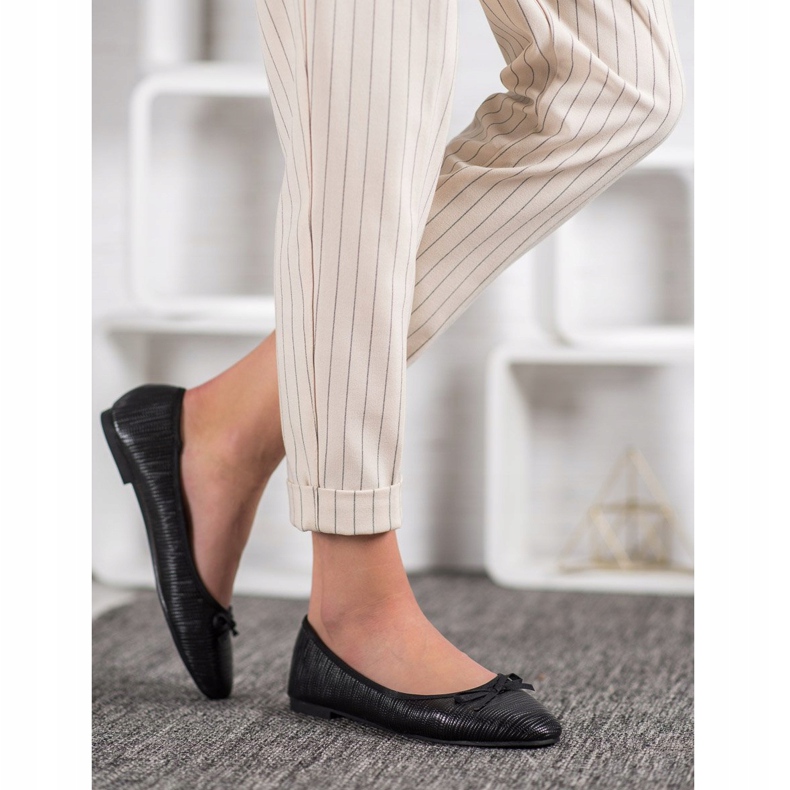 Evento Balerine confortabile negru 1