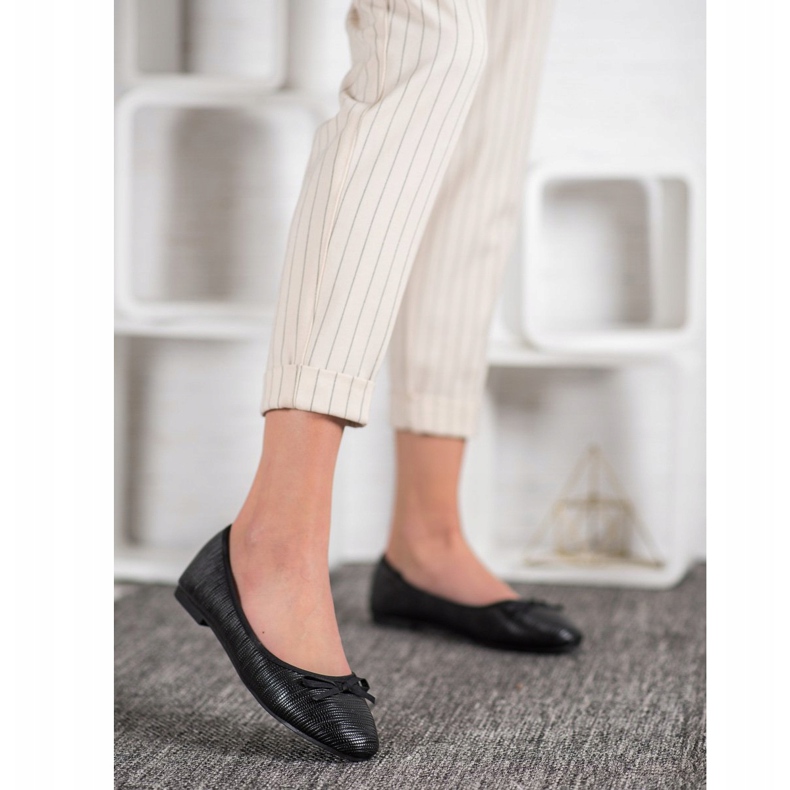 Evento Balerine confortabile negru 2