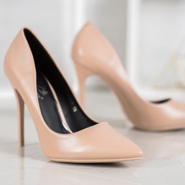 Small Swan Tocuri înalte sexy maro 2