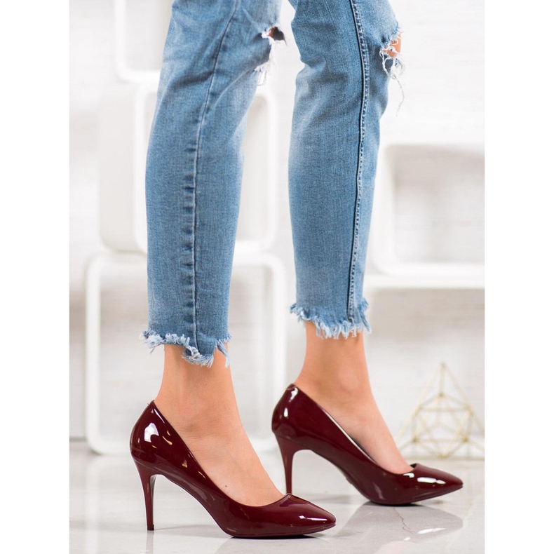 Comer Tocuri lăcuite maro roșu multicolor galben 1 Comer Tocuri lăcuite maro roșu multicolor galben 1