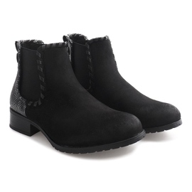 Cizme calde C307 Negru 3